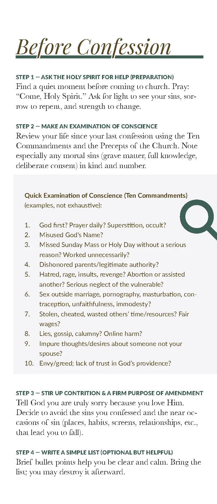 Guide to Good Confession 3